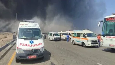 انتقال ۵ مصدوم انفجار بندرعباس به تهران برای درمان تکمیلی