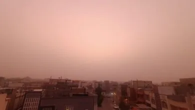 هموطنان از تردد غیرضروری در فضای باز هنگام گرد و غبار خودداری کنند