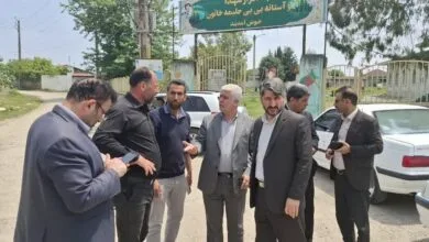 بازدید مدیرکل بنیاد مسکن مازندران از پروژه‌های عمرانی روستاهای بابلسر با حضور نماینده مجلس و فرماندار