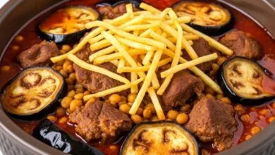 طرز تهیه خورشت قیمه بادمجان مجلسی با تمام فوت و فن ها
