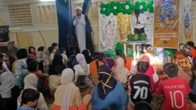 جشن غدیرانه؛ شکوفه‌های ولایت در کتابخانه عمومی قائمیه اشکنان