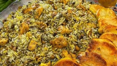 طرز تهیه لوبیا پلوی شیرازی ؛ غذایی خوشمزه و پرطرفدار با دستوری ساده