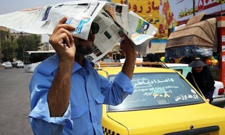 ماندگاری توده هوای گرم در کشور