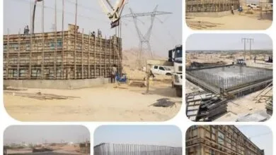 پایان عملیات بتن‌ریزی مخزن ۳۰۰ هزار لیتری نیرایی