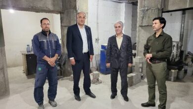 بازدید مدیر کل استاندارد فارس از واحدهای تولیدی مصالح ساختمانی