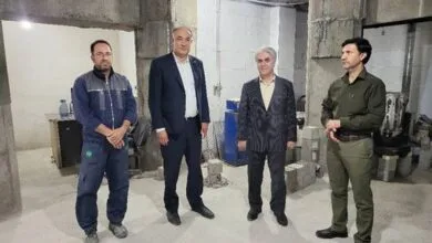 بازدید مدیر کل استاندارد فارس از واحدهای تولیدی مصالح ساختمانی