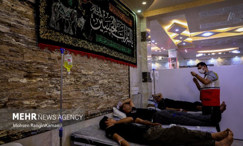 استقرار کامل درمانگاه‌های طریق‌الحسین در مسیر نجف به کربلا