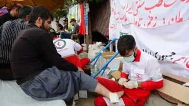 توصیه‌های هلال‌احمر درباره گرمازدگی زائران اربعین