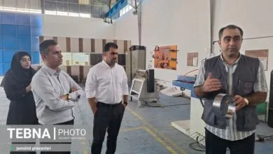 بازدید خبرنگاران لامِرد فارس از گروه تولید لوازم خانگی «فالکه»